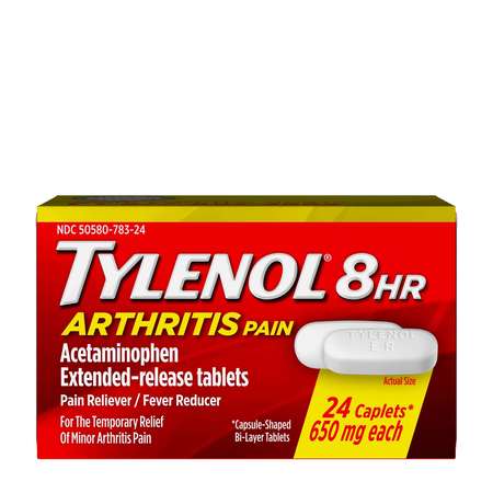 TYLENOL Tylenol Arthritis Caplets Pain Relief 24 Count, PK72 083824